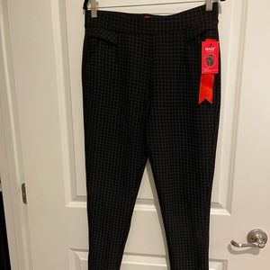 Maze Plaid Ankle Dress Pants